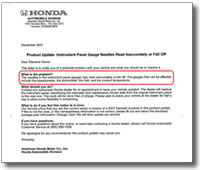 The notice