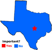 Chances are you're in the blue.