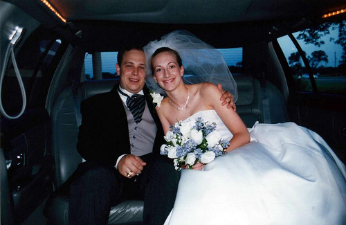 It's us, all married