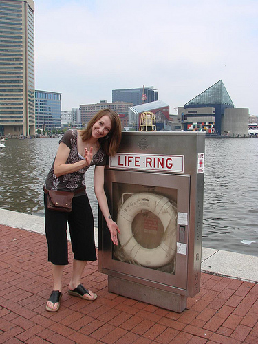 LIFE RING: it could save your life. LIFE RING: it could save your life.