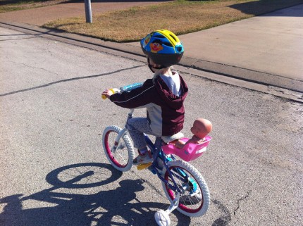 Taking Baby Beth for a spin