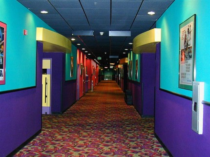 Hallway, looking north