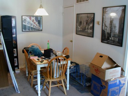 Our wee dining area