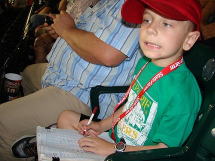Keeping score at an Astros game
