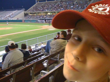 Keeping score at an A&M game