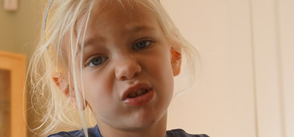 The Girl has things to say