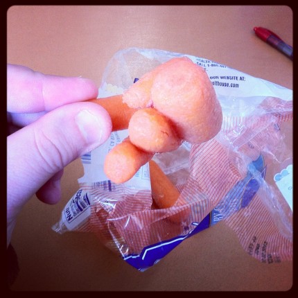 Frozen carrots
