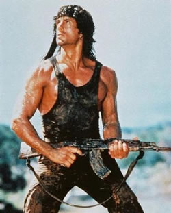 Rambo is also known as Playground Blood, Part II