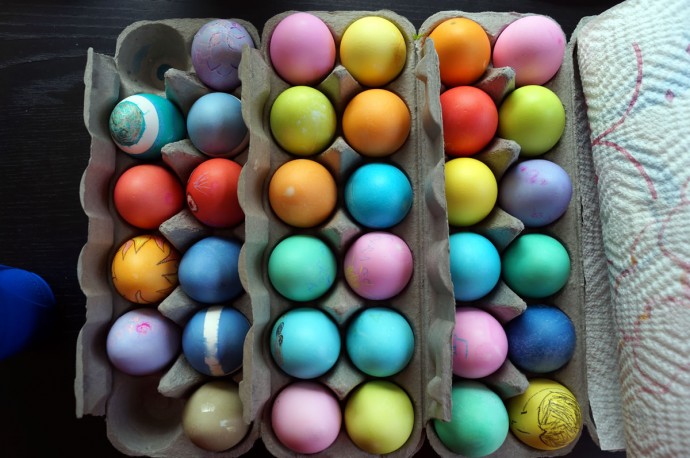 Easter eggs