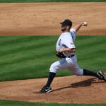 Brad Penny pitching during spring training