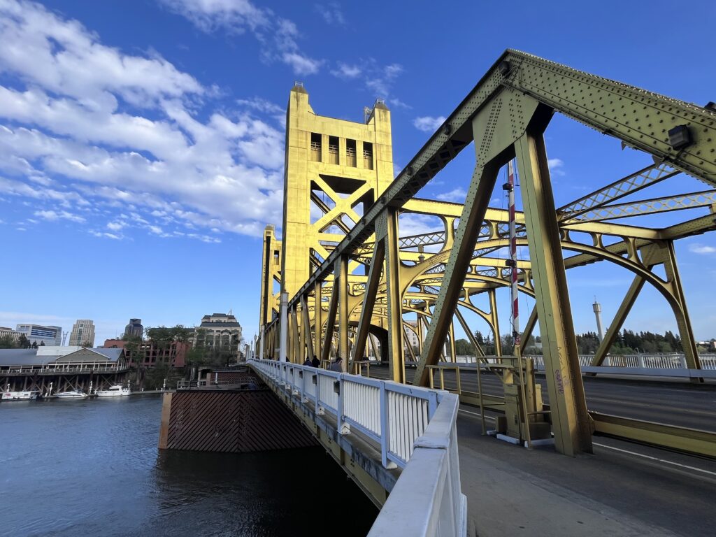 Tower Bridge in Sacramento