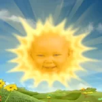 Baby Sun from Teletubbies