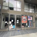 Closed storefront