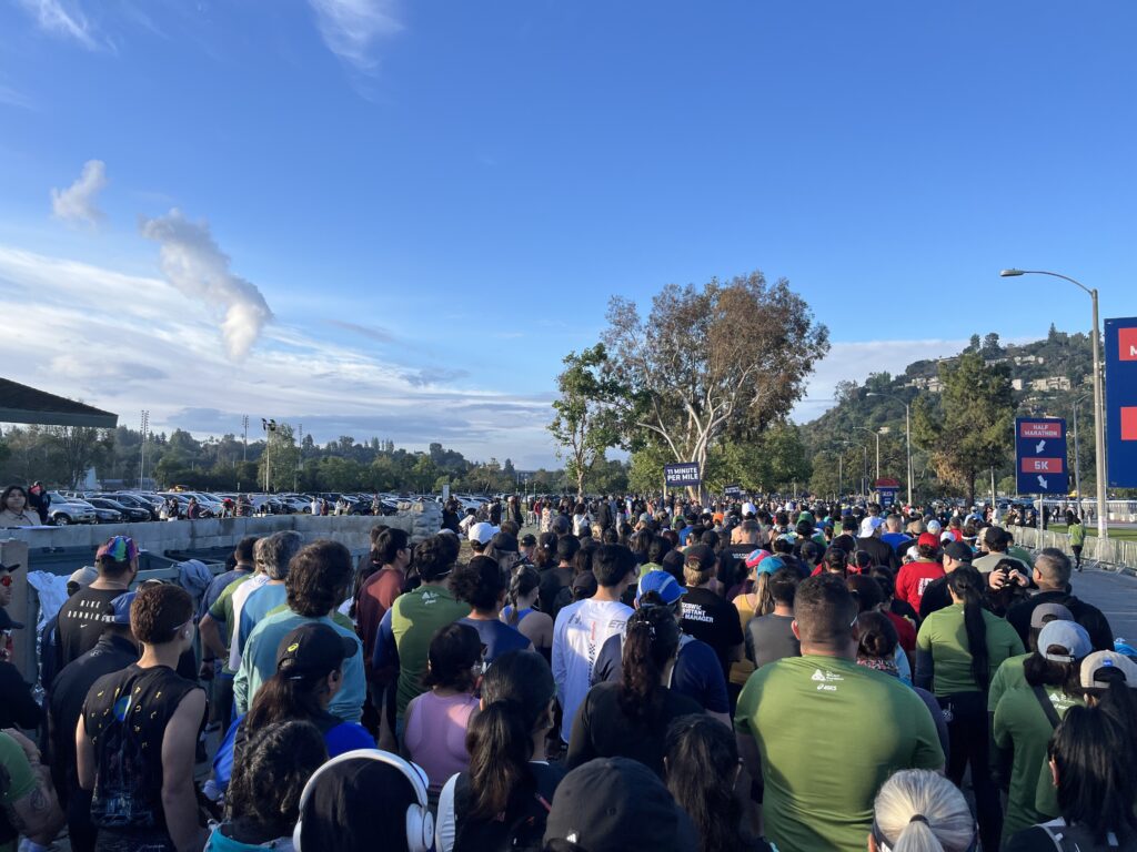 Starting line
