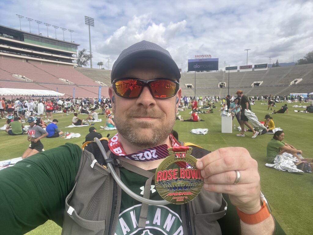 Me and my medal