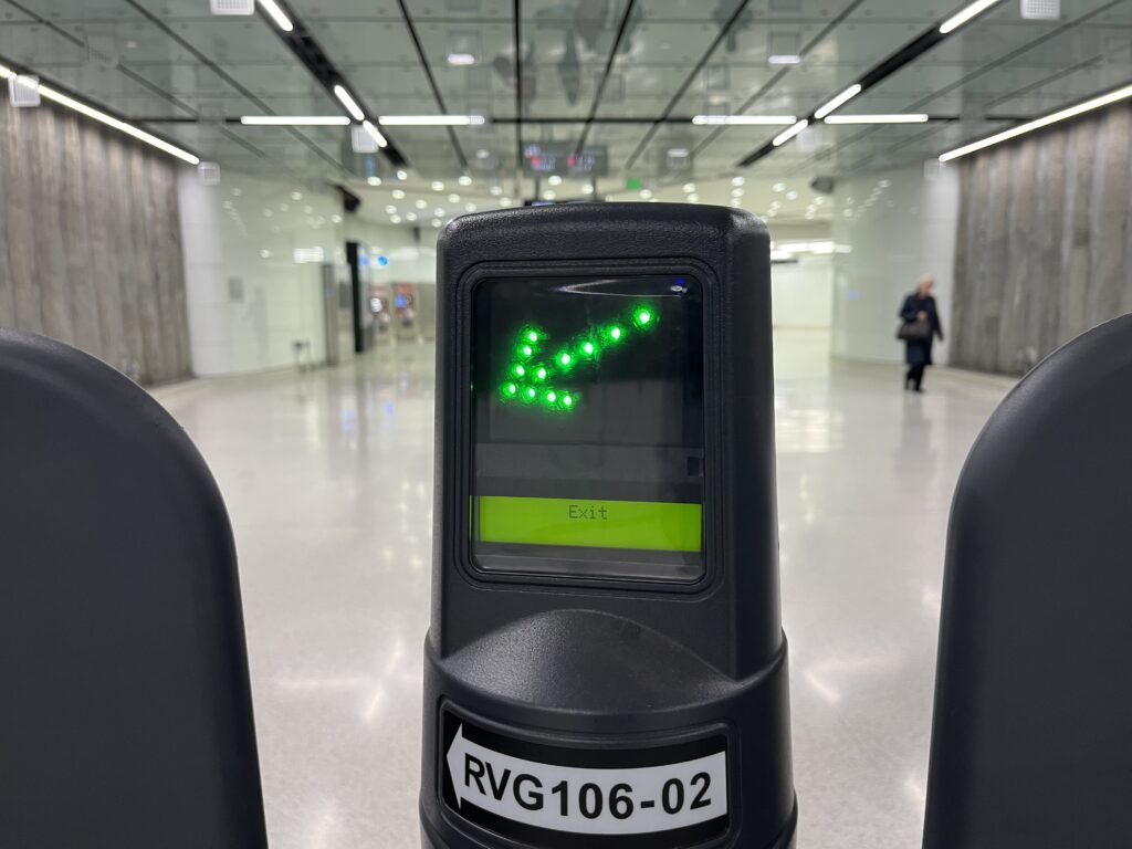 Green LED arrow